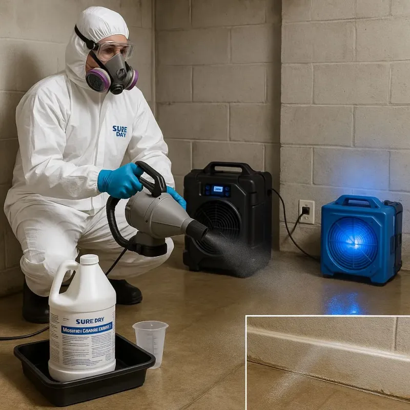 Sanitization and Odor Removal process in Wattsville, VA